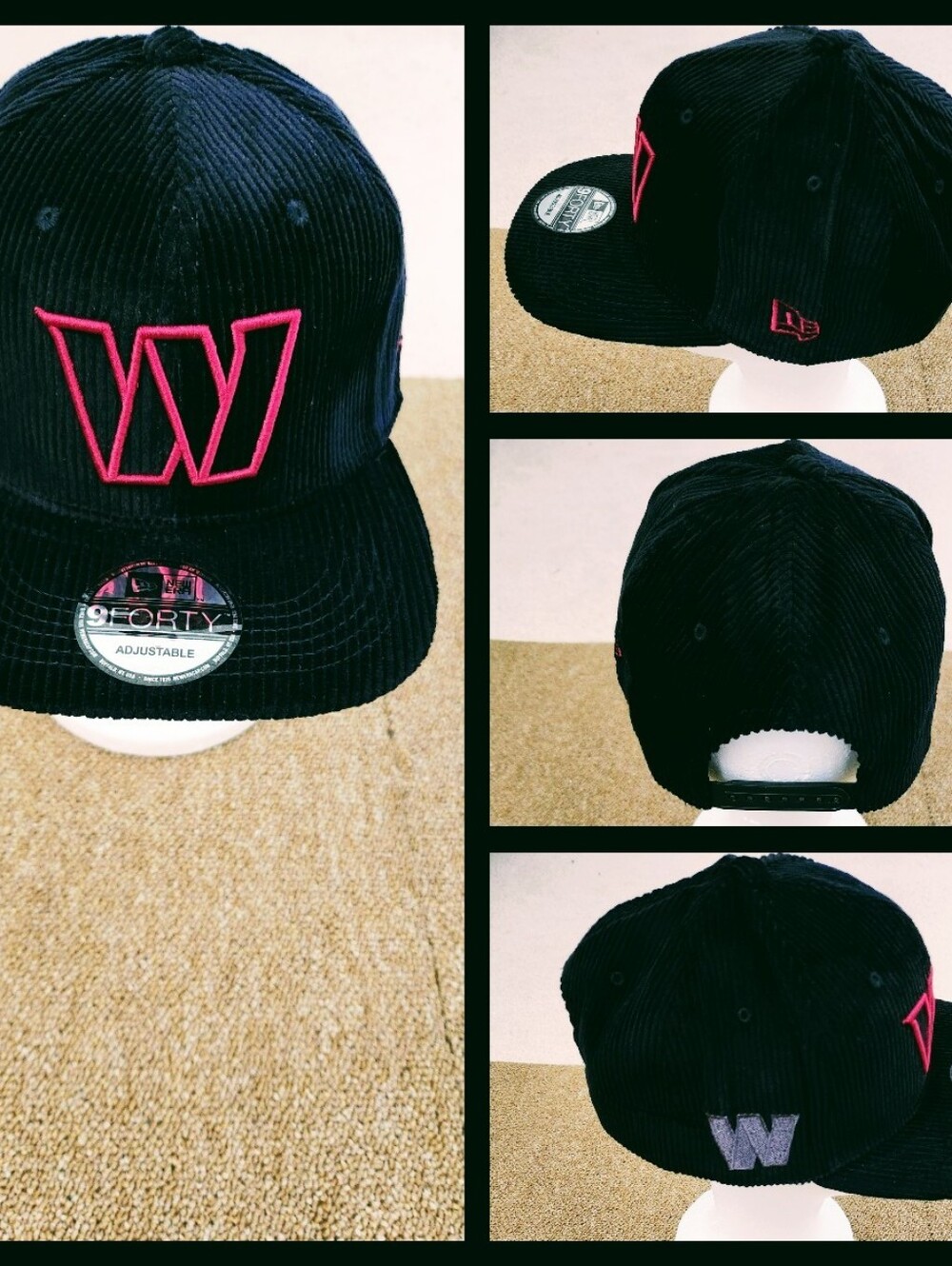 WASHINGTON COMMANDERS NFL FOOTBALL SNAPBACK HAT.